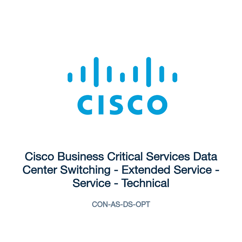 CON-AS-DS-OPT: Cisco Business Critical Services Data Center Switching