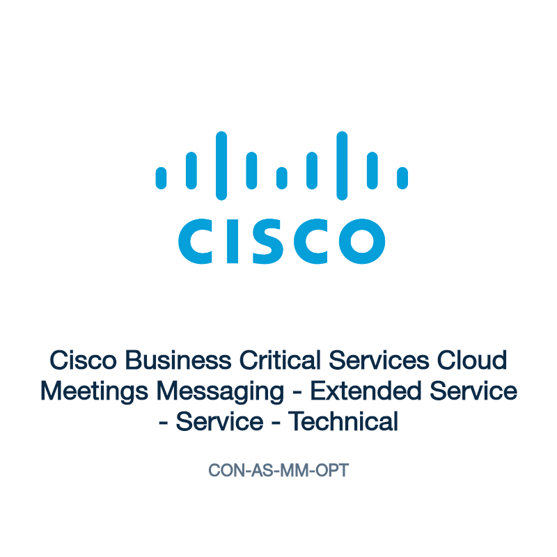 CON-AS-MM-OPT: Cisco Business Critical Services Cloud Meetings Messaging