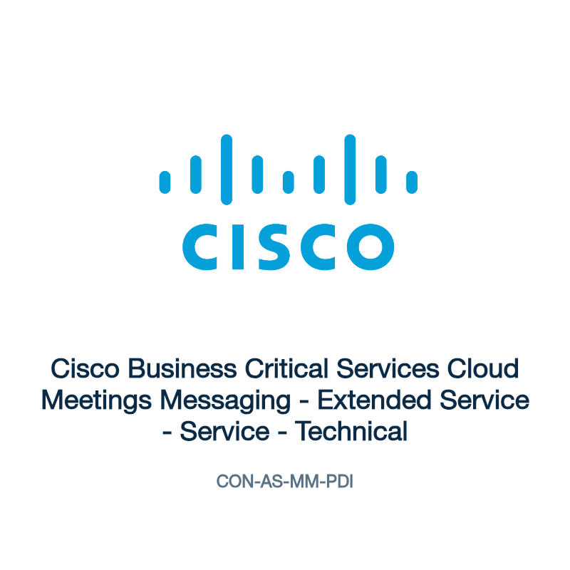 CON-AS-MM-PDI: Cisco Business Critical Services Cloud Meetings Messaging