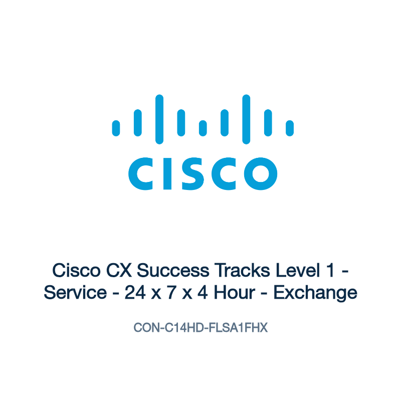 CON-C14HD-FLSA1FHX: Cisco CX Success Tracks Level 1