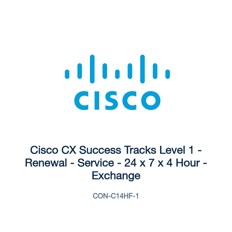 CON-C14HF-1: Cisco CX Success Tracks Level 1