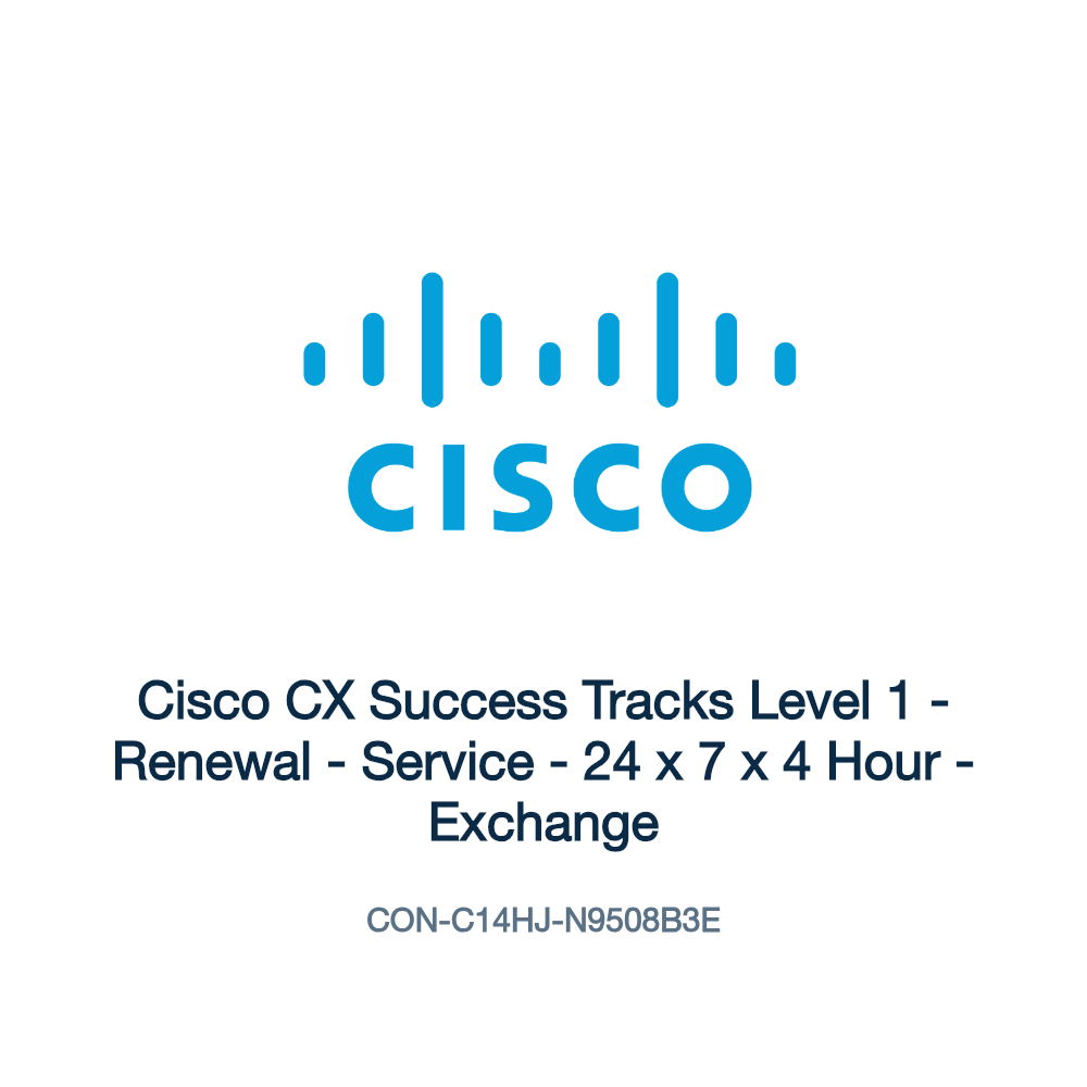CON-C14HJ-N9508B3E: Cisco CX Success Tracks Level 1