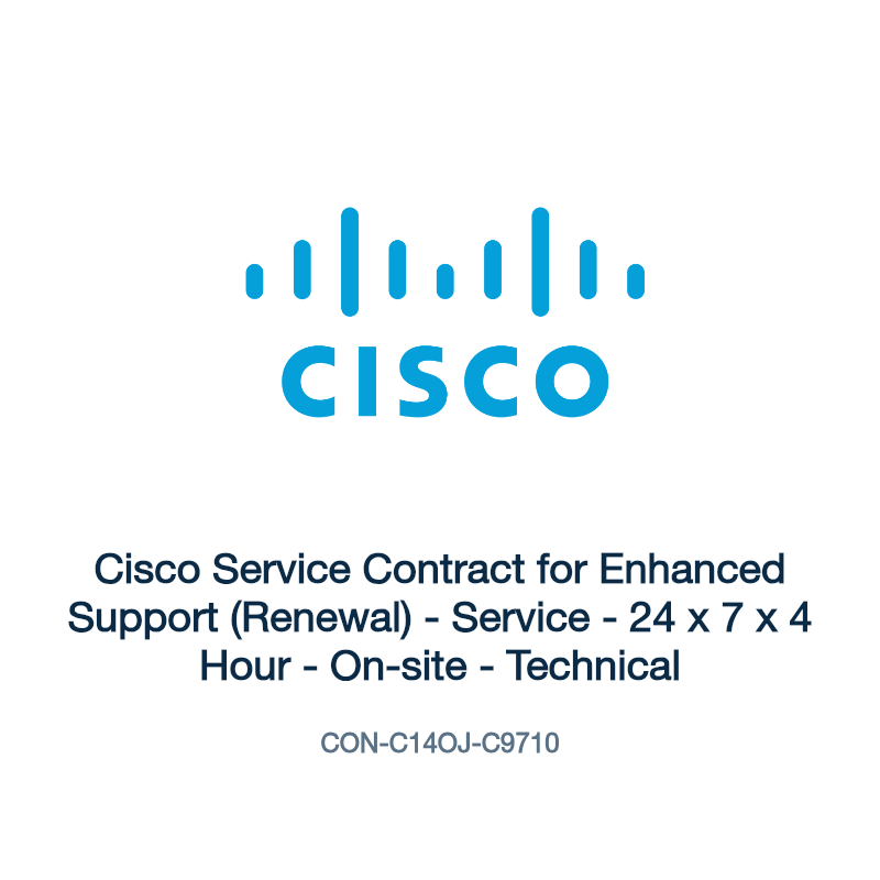 CON-C14OJ-C9710: Cisco Service Contract for Enhanced Support (Renewal)