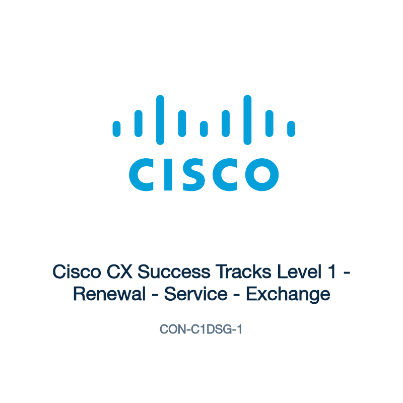 CON-C1DSG-1: Cisco CX Success Tracks Level 1