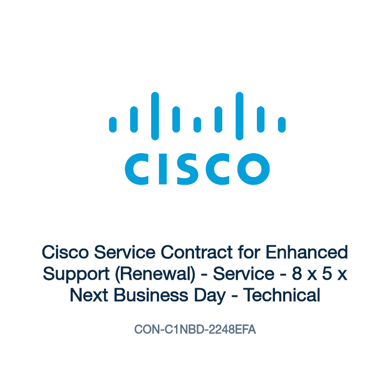 CON-C1NBD-2248EFA: Cisco Service Contract for Enhanced Support (Renewal)