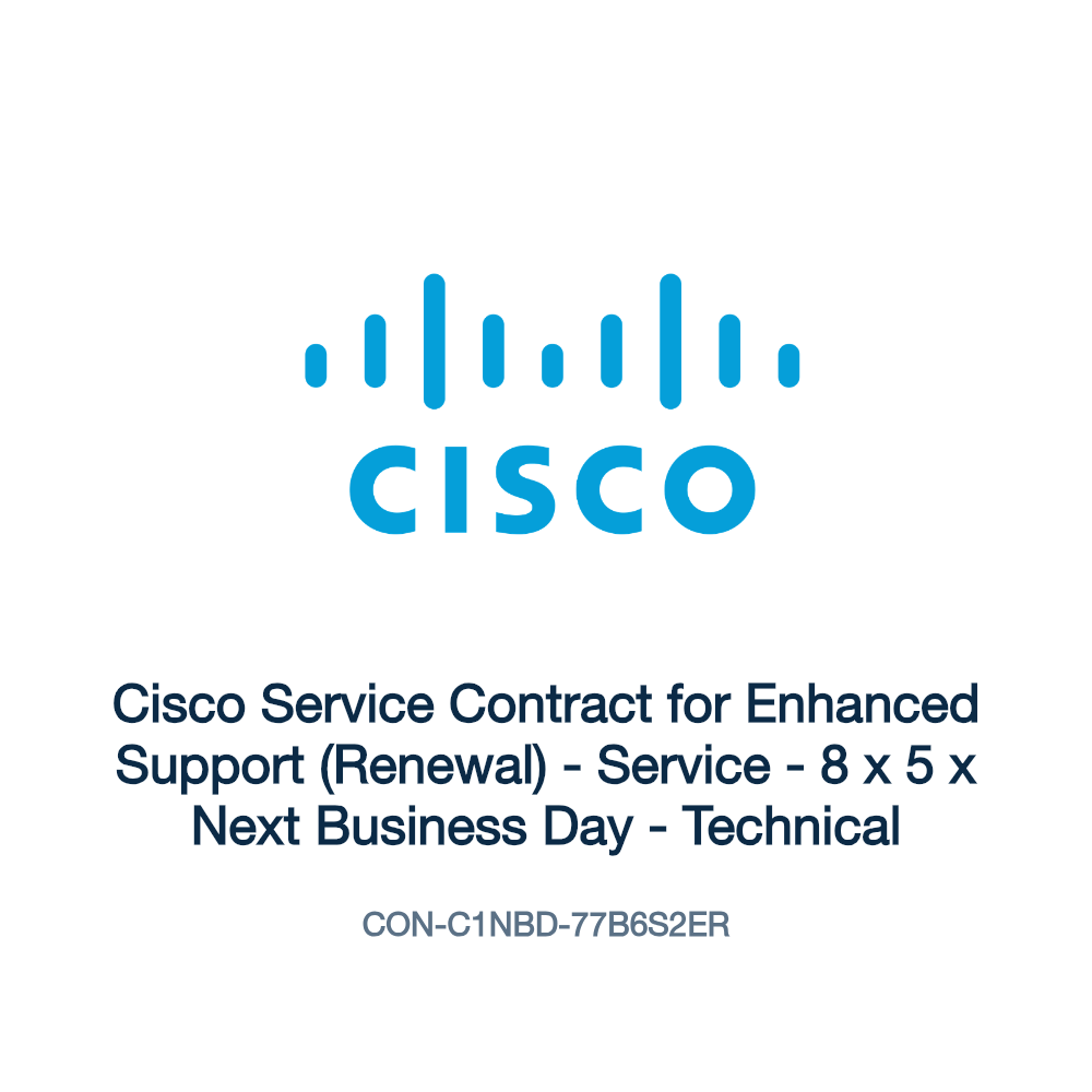 CON-C1NBD-77B6S2ER: Cisco Service Contract for Enhanced Support (Renewal)