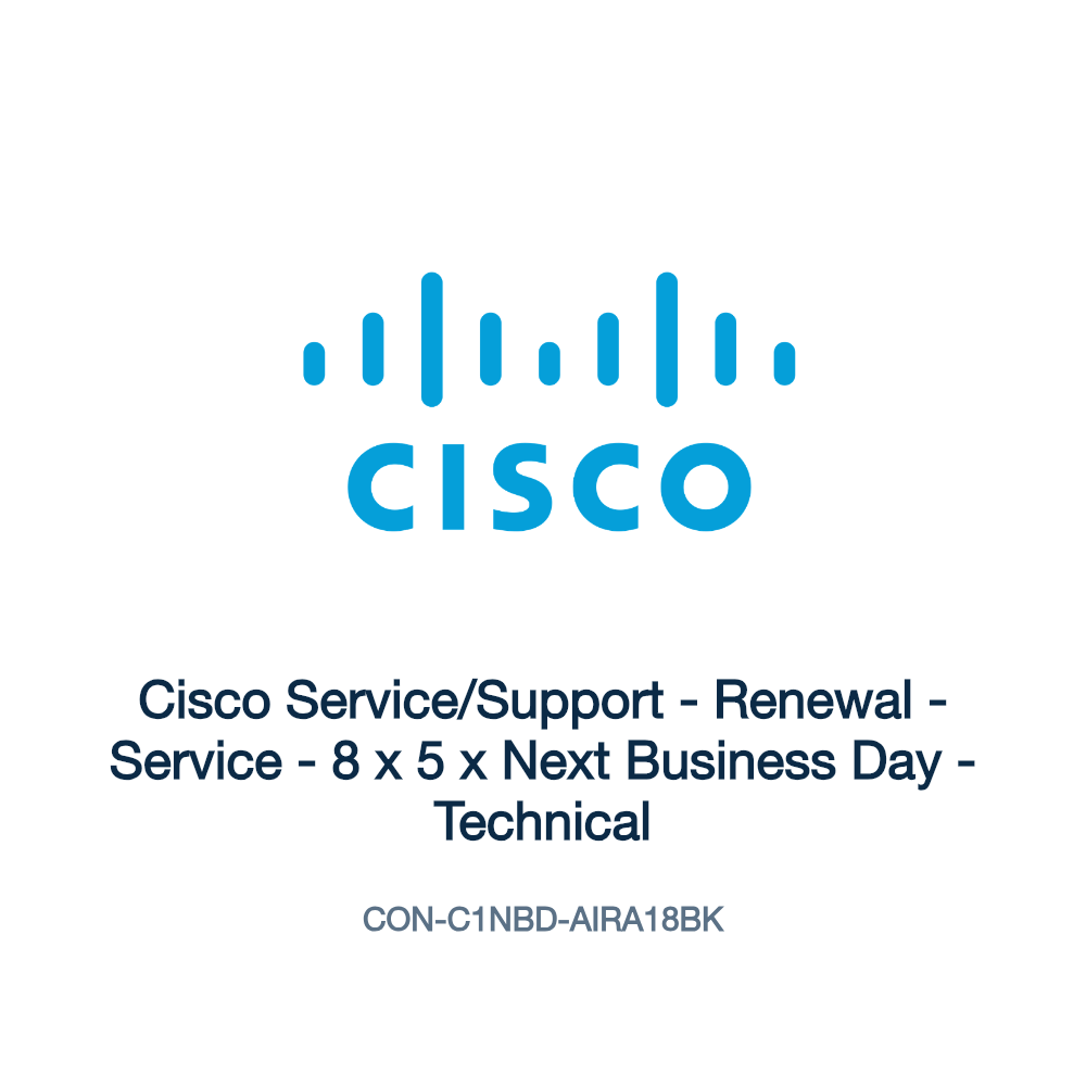 CON-C1NBD-AIRA18BK: Cisco Service/Support