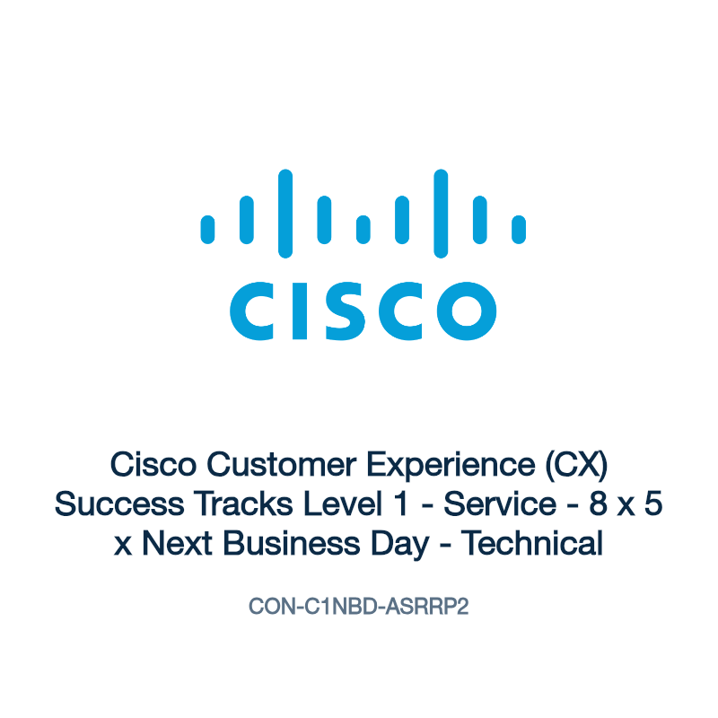 CON-C1NBD-ASRRP2: Cisco Customer Experience (CX) Success Tracks Level 1