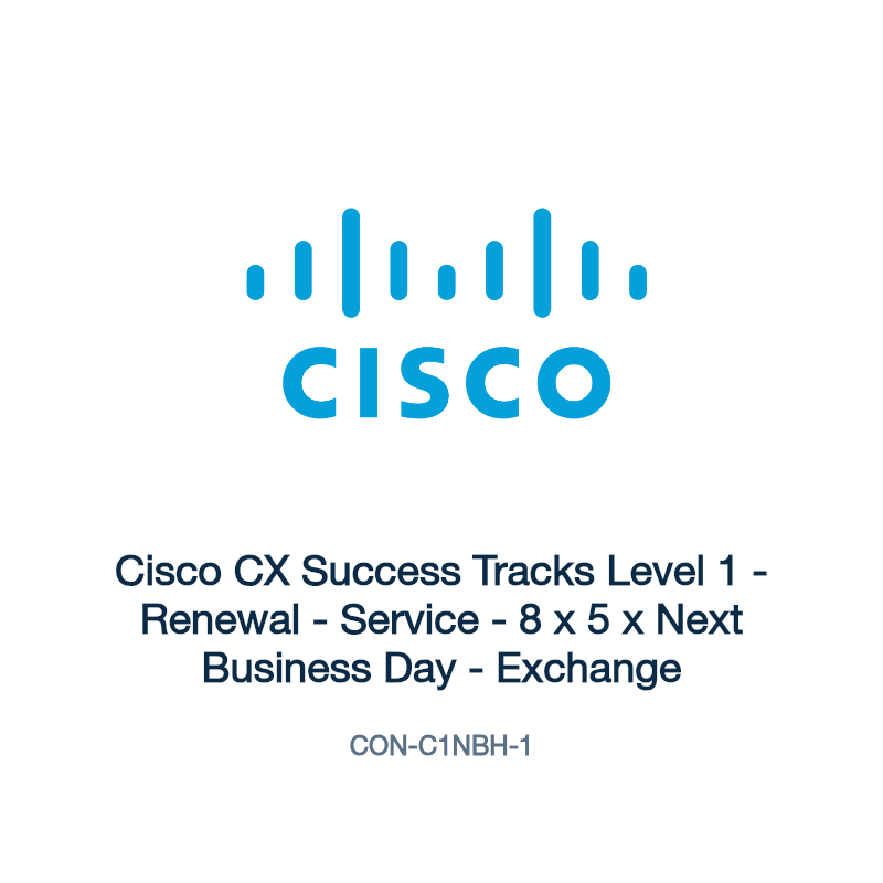 CON-C1NBH-1: Cisco CX Success Tracks Level 1