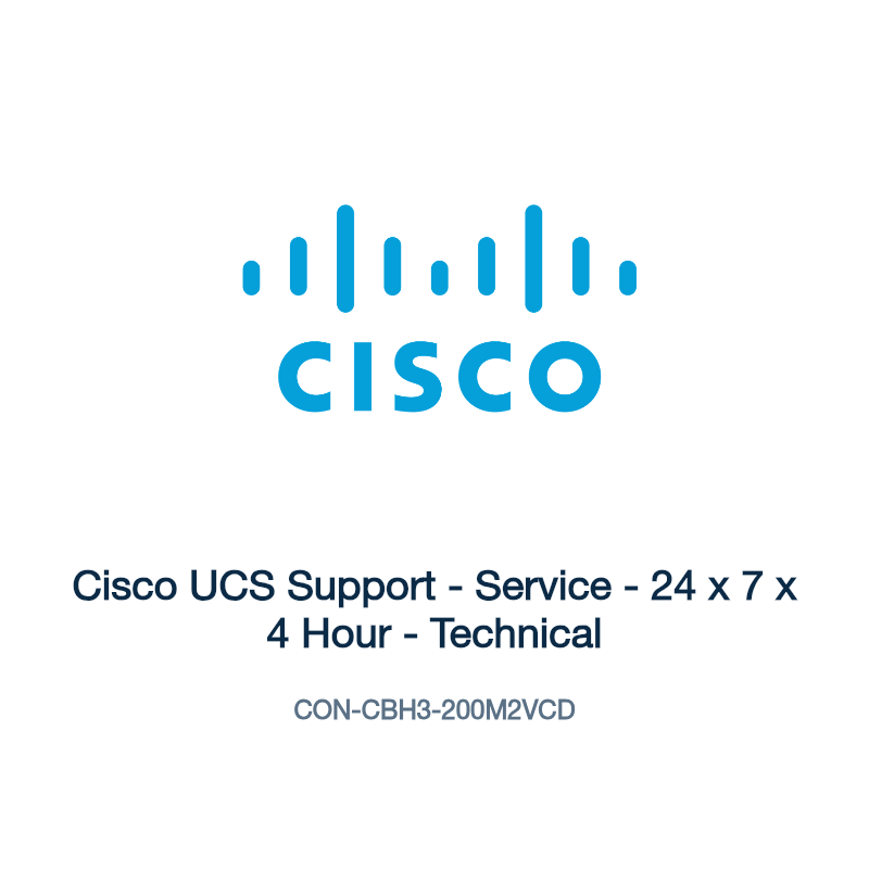 CON-CBH3-200M2VCD: Cisco UCS Support