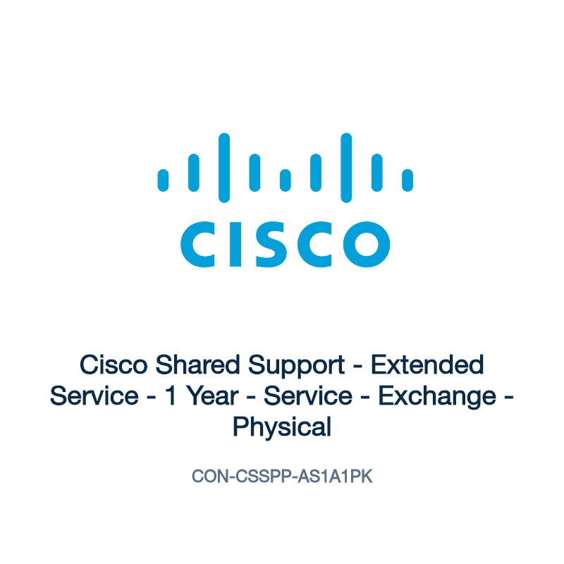 CON-CSSPP-AS1A1PK: Cisco Shared Support