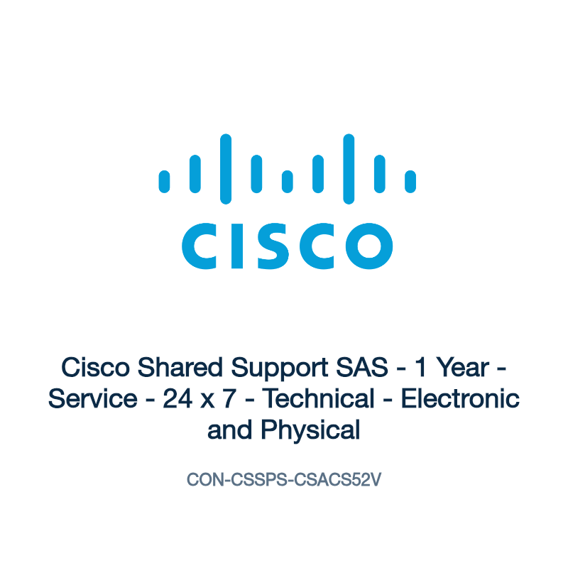 CON-CSSPS-CSACS52V: Cisco Shared Support SAS