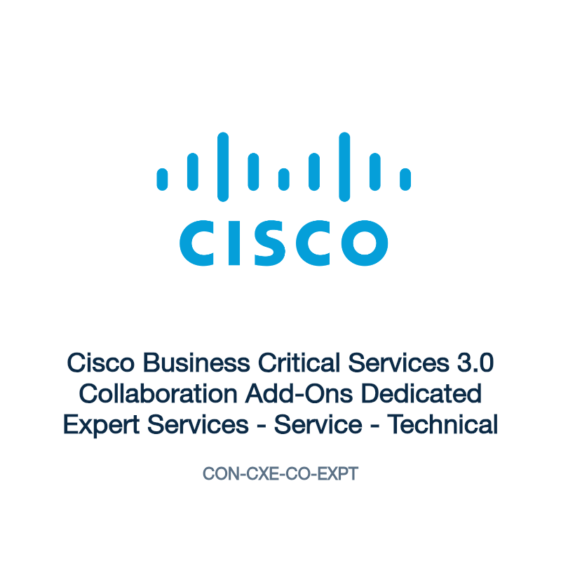 CON-CXE-CO-EXPT: Cisco Business Critical Services 3.0 Collaboration Add-Ons Dedicated