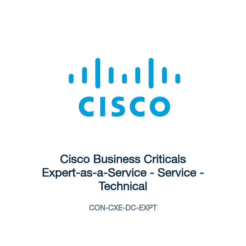 CON-CXE-DC-EXPT: Cisco Business Criticals Expert-as-a-Service