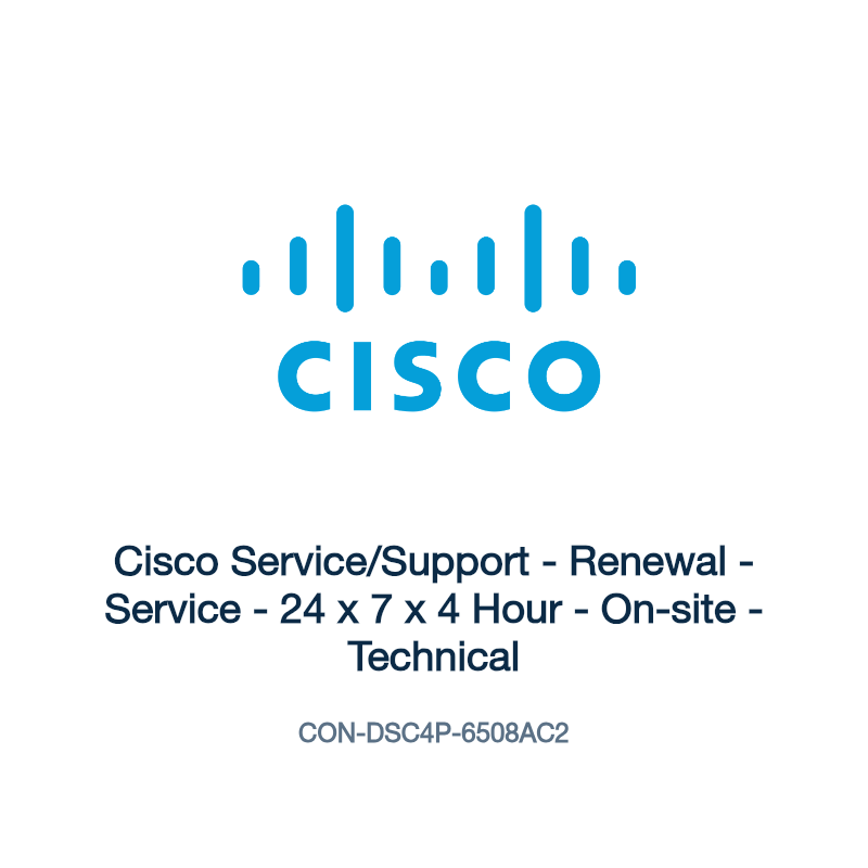 CON-DSC4P-6508AC2: Cisco Service/Support