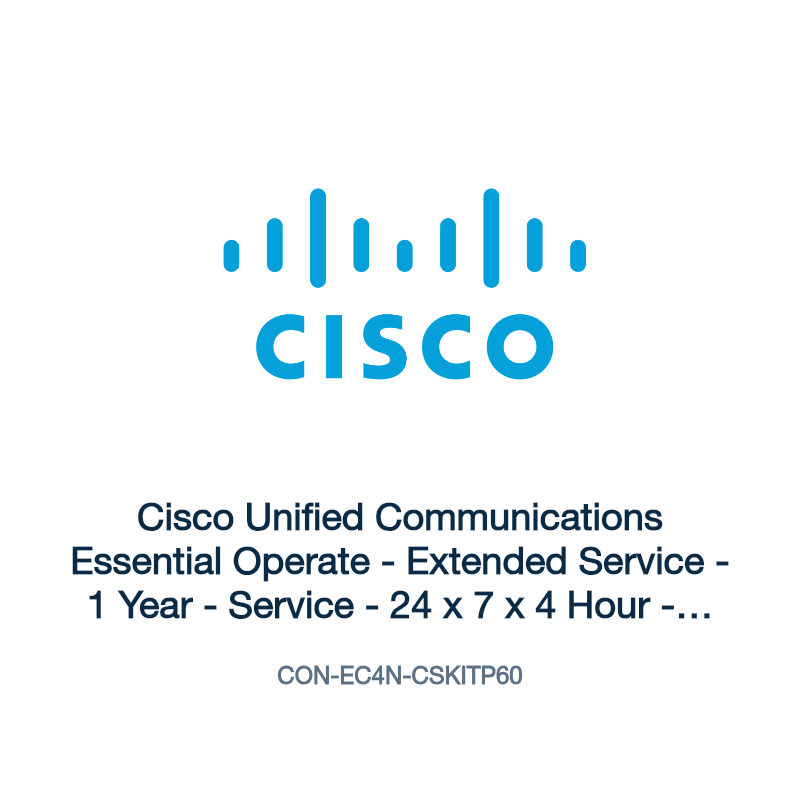 CON-EC4N-CSKITP60: Cisco Unified Communications Essential Operate