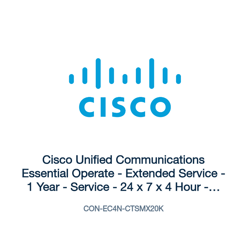 CON-EC4N-CTSMX20K: Cisco Unified Communications Essential Operate