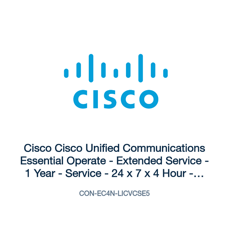 CON-EC4N-LICVCSE5: Cisco Cisco Unified Communications Essential Operate