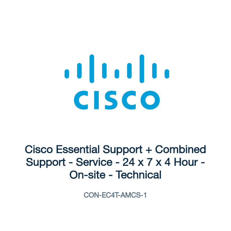 CON-EC4T-AMCS-1: Cisco Essential Support + Combined Support