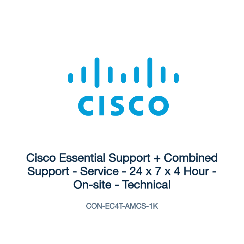 CON-EC4T-AMCS-1K: Cisco Essential Support + Combined Support
