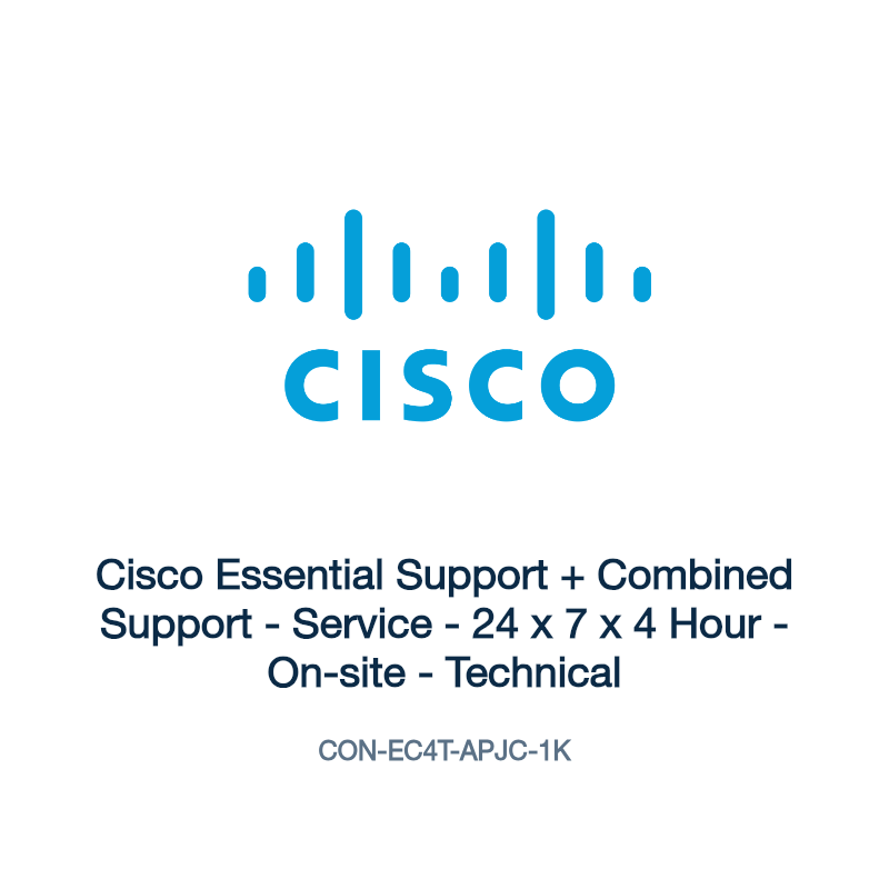 CON-EC4T-APJC-1K: Cisco Essential Support + Combined Support
