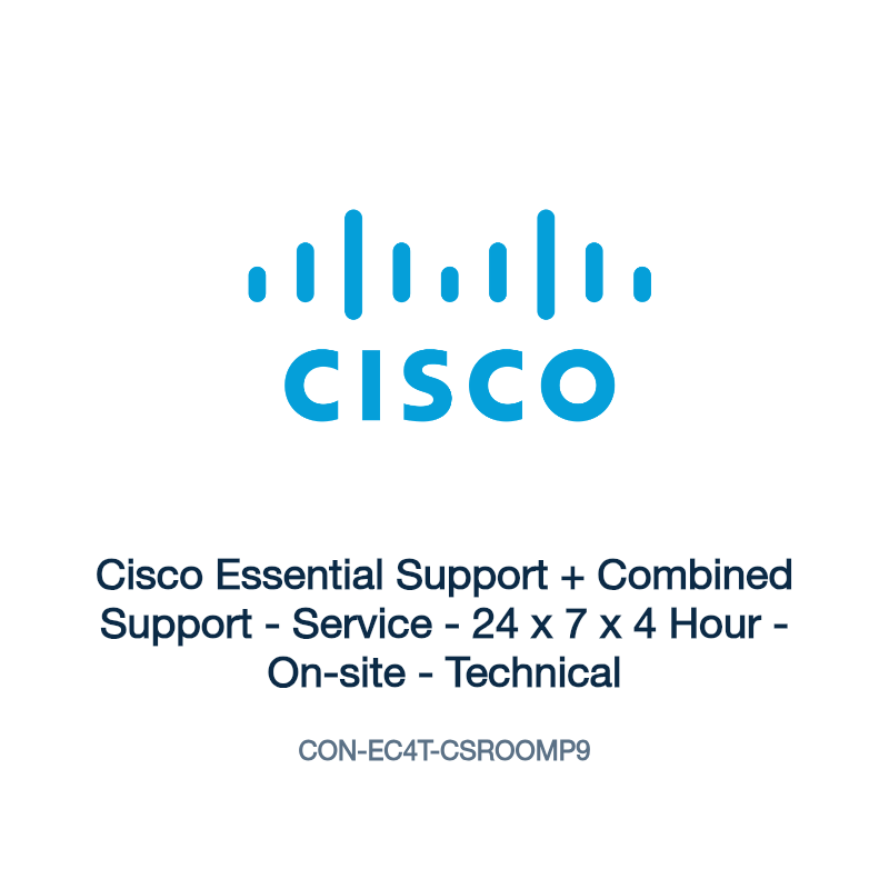 CON-EC4T-CSROOMP9: Cisco Essential Support + Combined Support