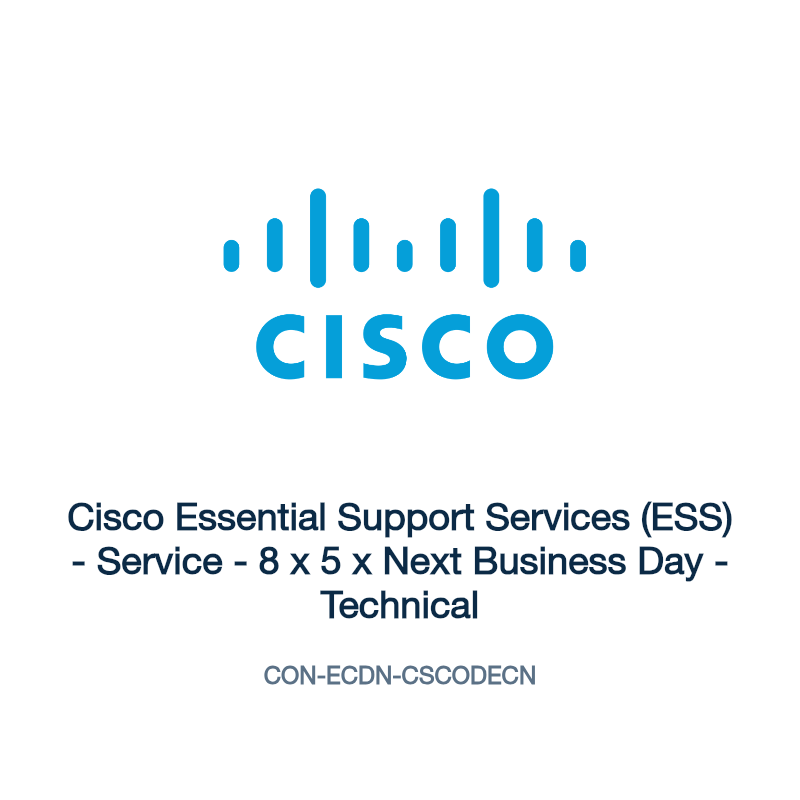 CON-ECDN-CSCODECN: Cisco Essential Support Services (ESS)