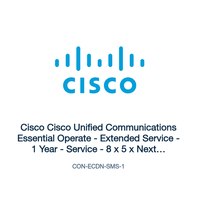 CON-ECDN-SMS-1: Cisco Cisco Unified Communications Essential Operate