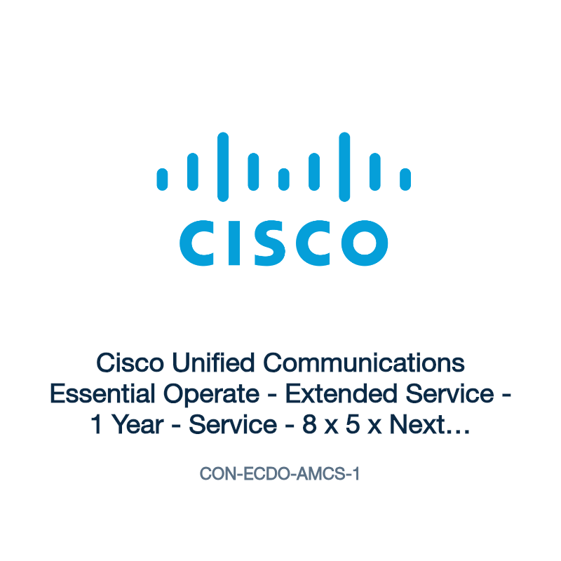 CON-ECDO-AMCS-1: Cisco Unified Communications Essential Operate