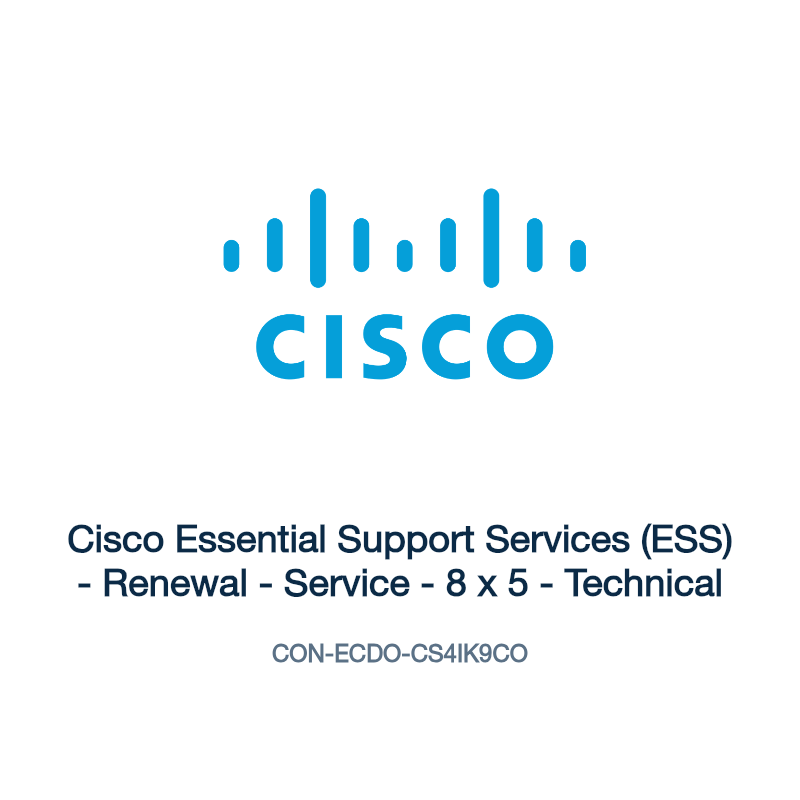 CON-ECDO-CS4IK9CO: Cisco Essential Support Services (ESS)