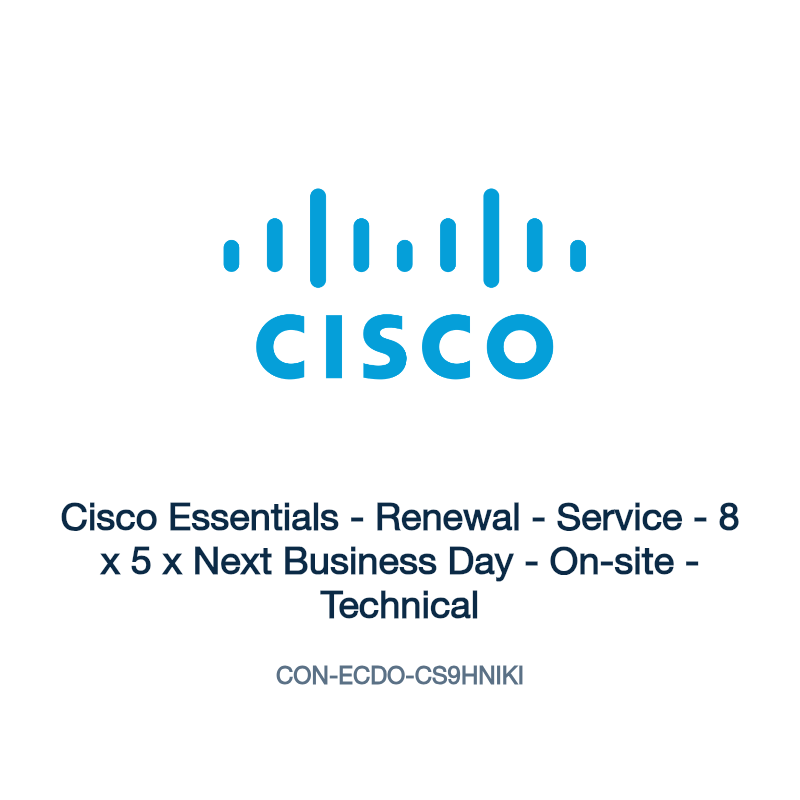 CON-ECDO-CS9HNIKI: Cisco Essentials