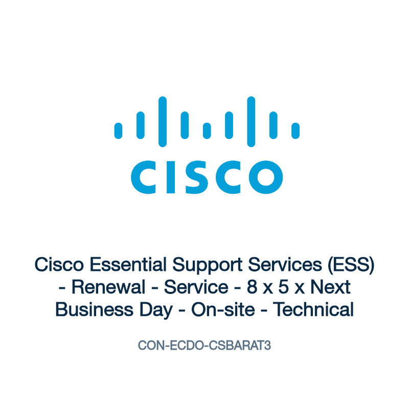 CON-ECDO-CSBARAT3: Cisco Essential Support Services (ESS)