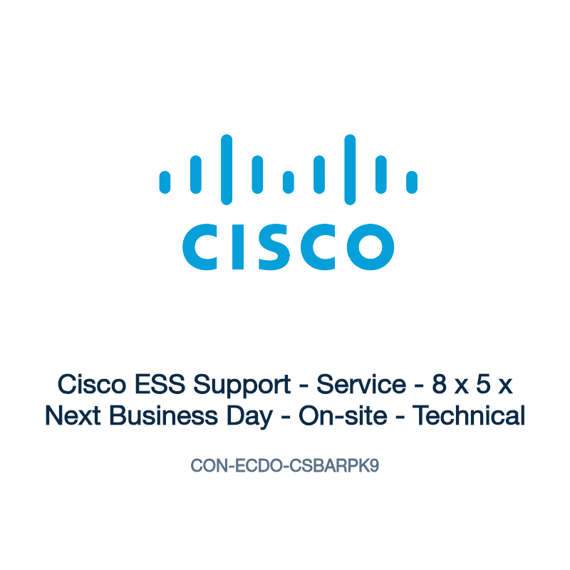CON-ECDO-CSBARPK9: Cisco ESS Support