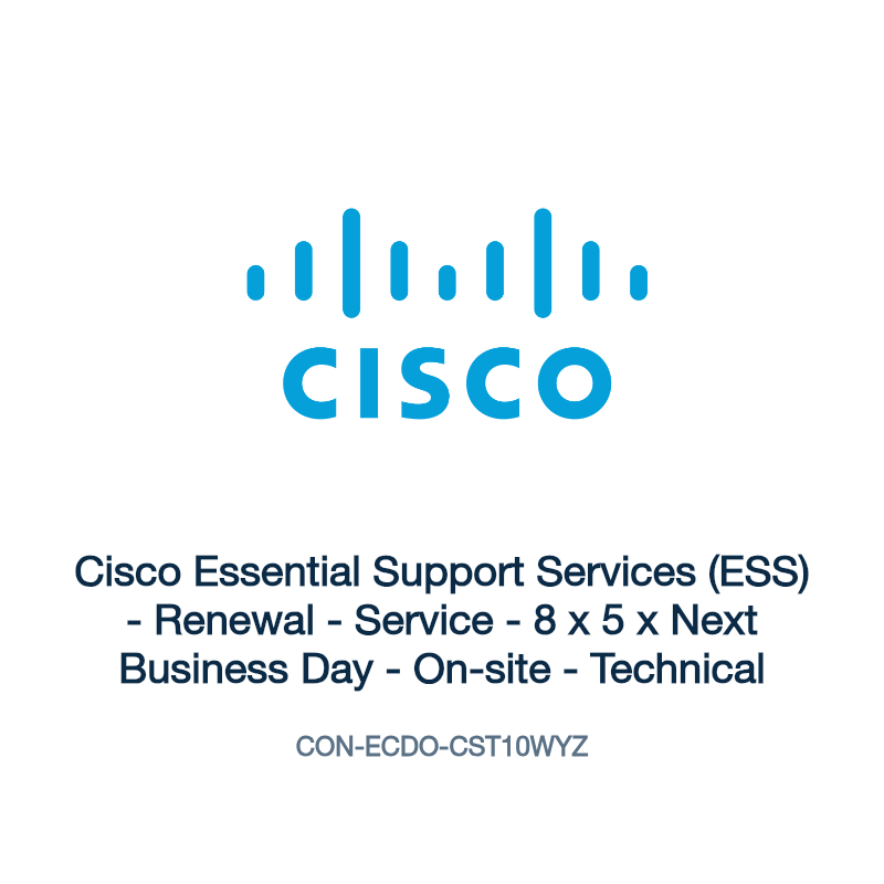 CON-ECDO-CST10WYZ: Cisco Essential Support Services (ESS)