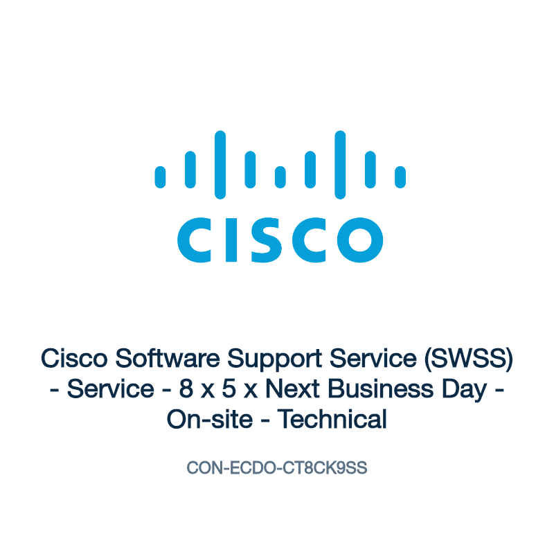CON-ECDO-CT8CK9SS: Cisco Software Support Service (SWSS)