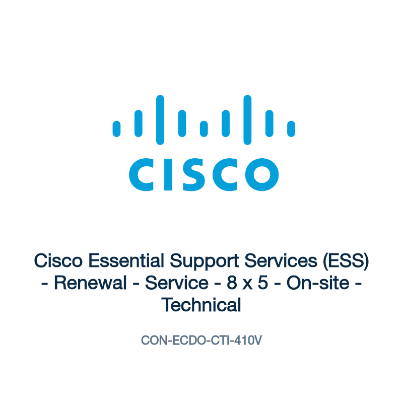 CON-ECDO-CTI-410V: Cisco Essential Support Services (ESS)