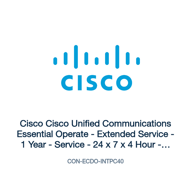 CON-ECDO-INTPC40: Cisco Cisco Unified Communications Essential Operate