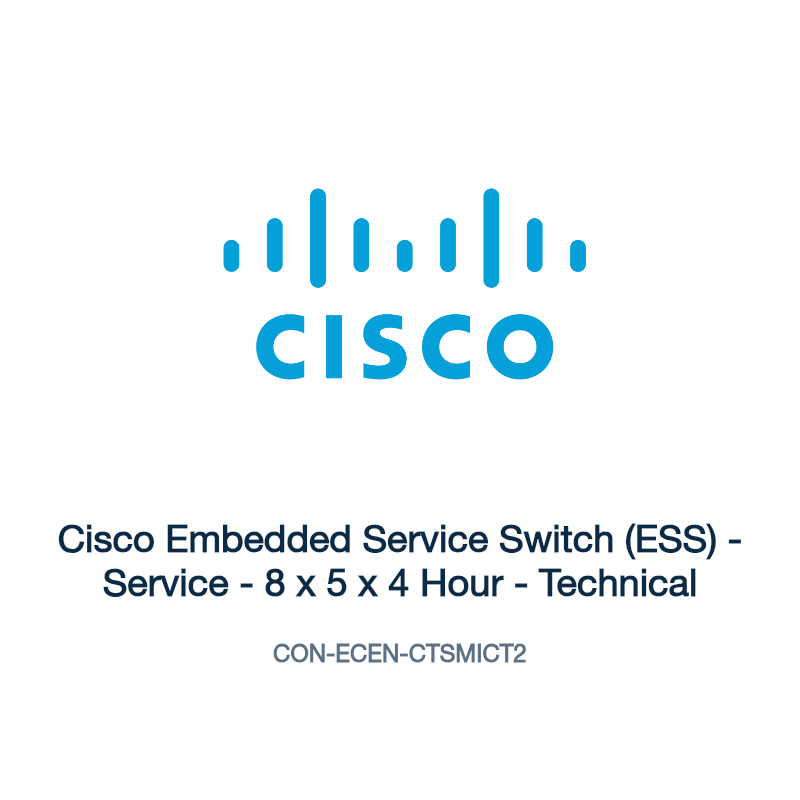 CON-ECEN-CTSMICT2: Cisco Embedded Service Switch (ESS)