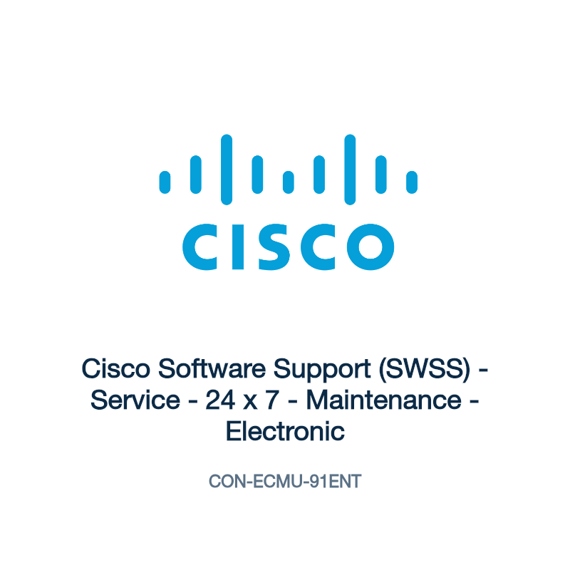 CON-ECMU-91ENT: Cisco Software Support (SWSS)