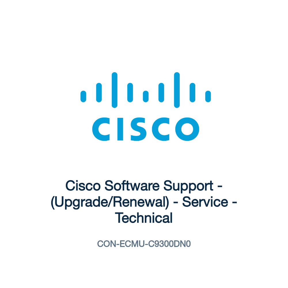 CON-ECMU-C9300DN0: Cisco Software Support