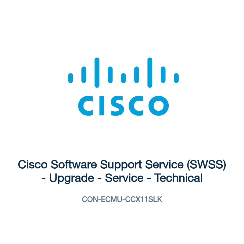 CON-ECMU-CCX11SLK: Cisco Software Support Service (SWSS)
