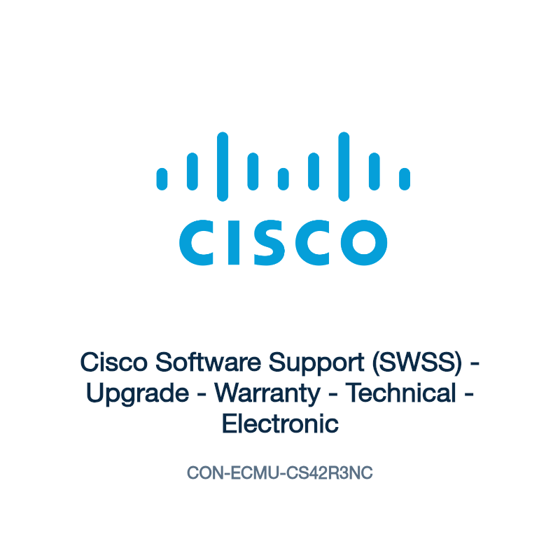 CON-ECMU-CS42R3NC: Cisco Software Support (SWSS)