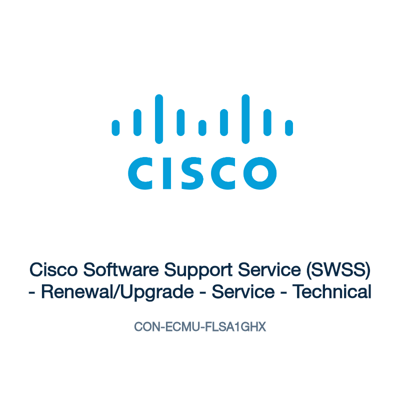 CON-ECMU-FLSA1GHX: Cisco Software Support Service (SWSS)