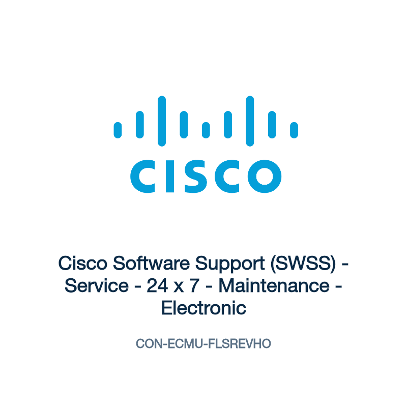 CON-ECMU-FLSREVHO: Cisco Software Support (SWSS)