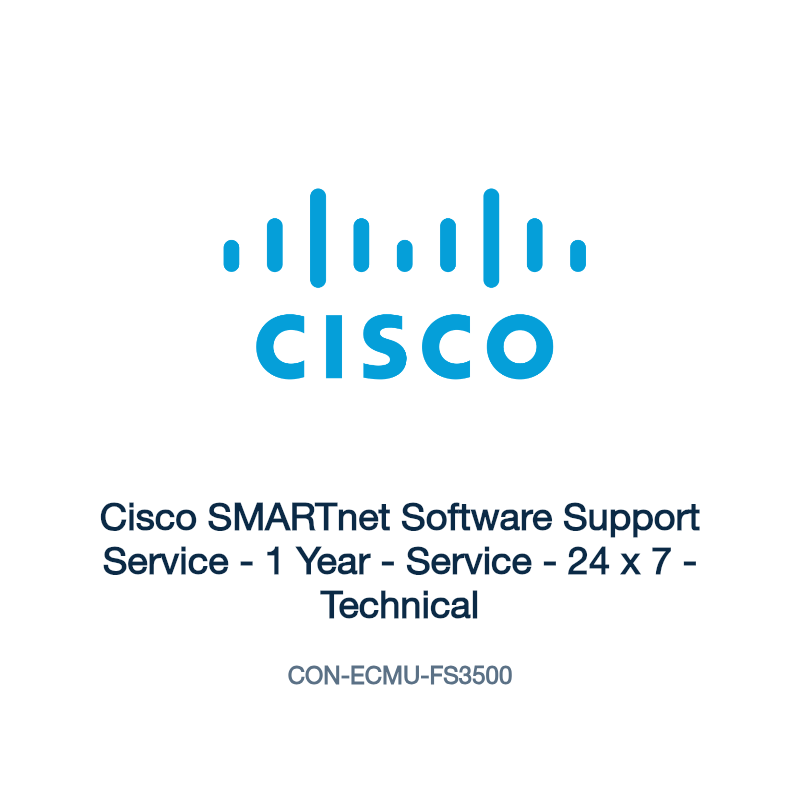 CON-ECMU-FS3500: Cisco SMARTnet Software Support Service