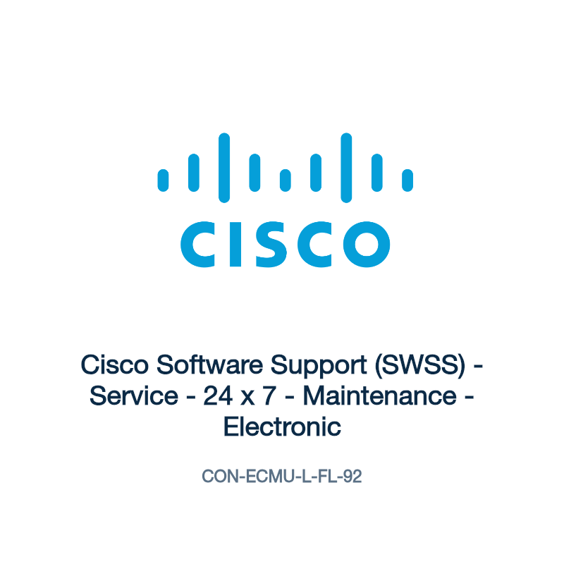 CON-ECMU-L-FL-92: Cisco Software Support (SWSS)