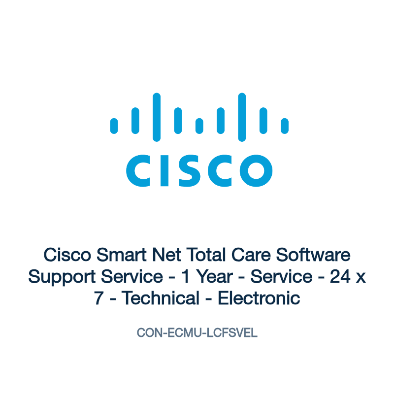 CON-ECMU-LCFSVEL: Cisco Smart Net Total Care Software Support Service