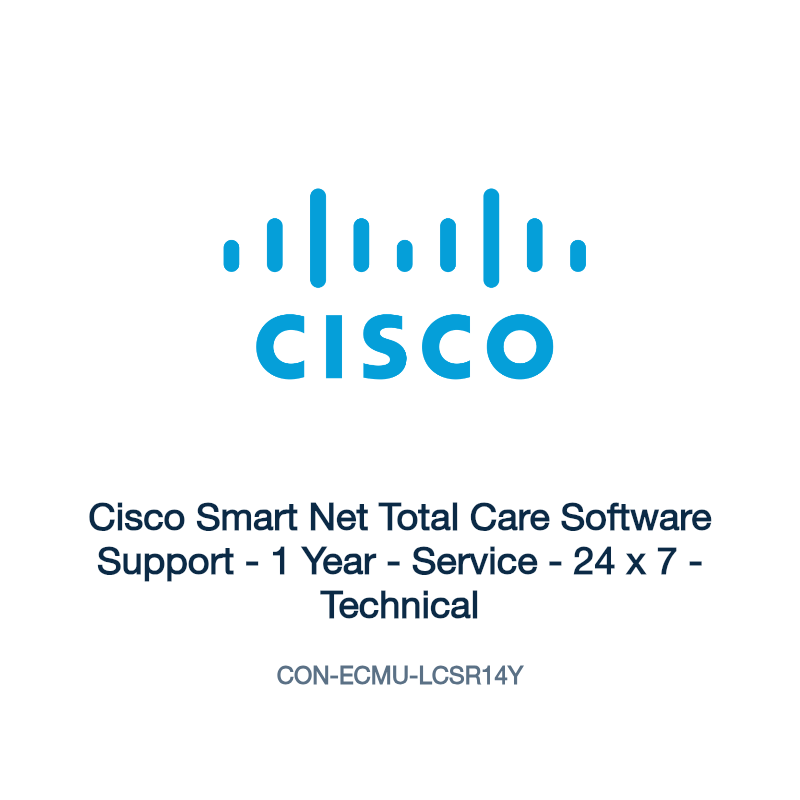CON-ECMU-LCSR14Y: Cisco Smart Net Total Care Software Support