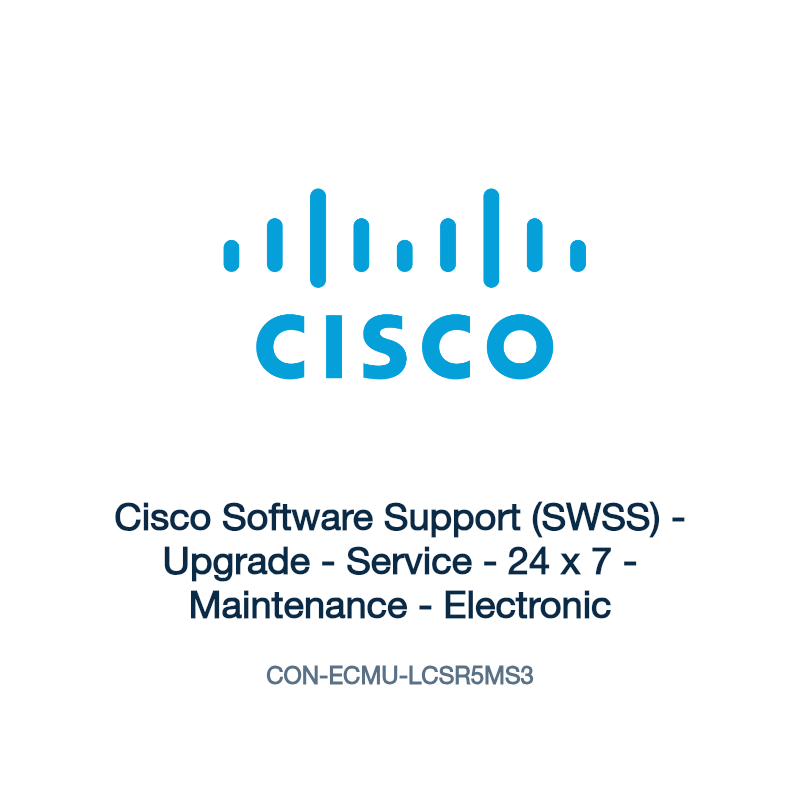 CON-ECMU-LCSR5MS3: Cisco Software Support (SWSS)