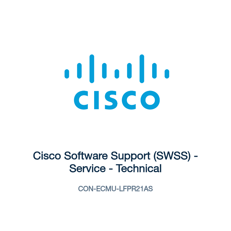 CON-ECMU-LFPR21AS: Cisco Software Support (SWSS)